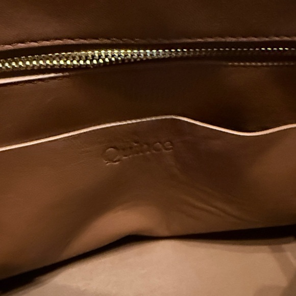 Quince Italian Leather Handwoven Satchel - Picture 4 of 6